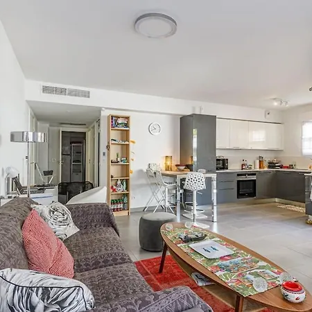 公寓 Old - Center 2 Bedroom Modern Place 昂蒂布